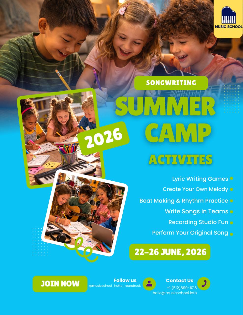 🎼 Songwriting Camp